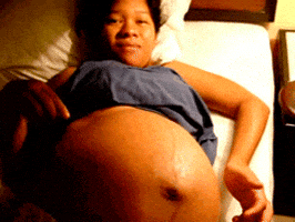 pregnant baby GIF
