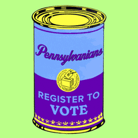 Pennsylvanians vote Andy Warhol inspired soup can
