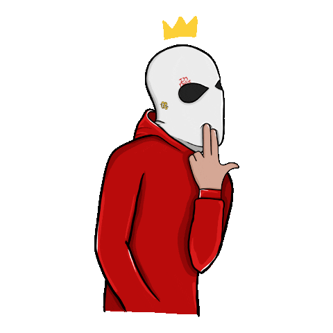 The King Corona Sticker