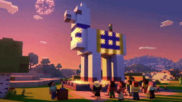 Celebrate Video Games GIF by Minecraft