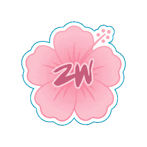 Flower Hibiscus Sticker by Zumba Wear Europe
