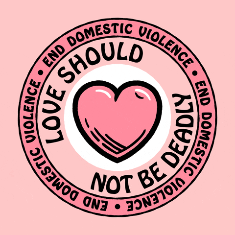 Domestic Violence Heart GIF by INTO ACTION