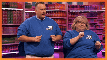 Supermarket Sweep Dancing GIF by ABC Network