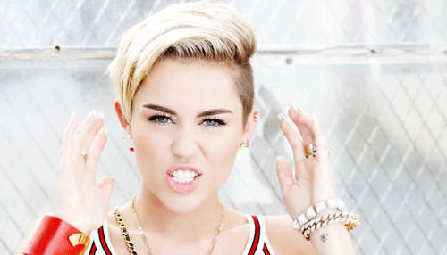 Le thème du jour est Miley Cyrus
