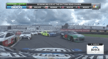 Racing Accident GIF by NASCAR