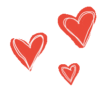 In Love Hearts Sticker by DenGodaFen
