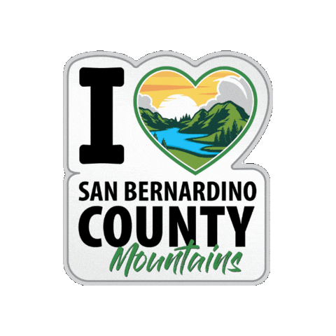 San Bernardino County Sticker