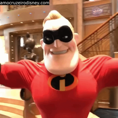 Flexing Mr Incredible GIF by Amo Cruzeiro Disney - Find & Share on