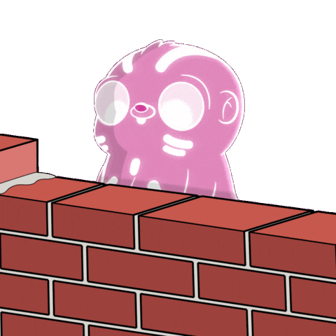 Brick By Brick House Sticker by Fugz Official