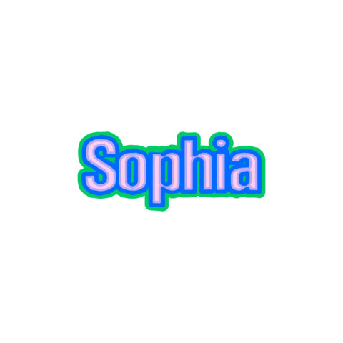 Da Sophia Sticker by The Debut: Dream Academy