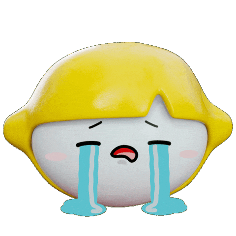 Mascot Lemon Sticker