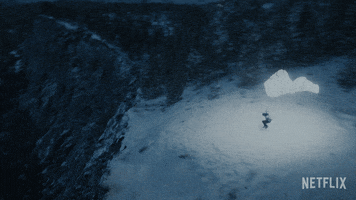 Snow Jump GIF by NETFLIX