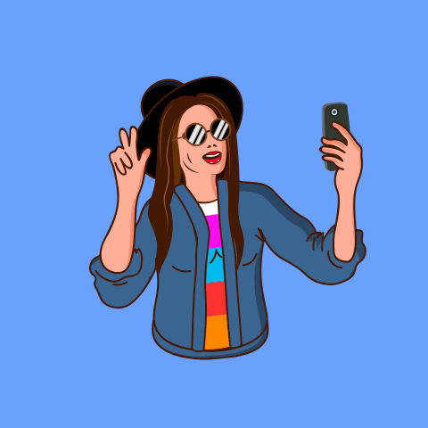 Instagram Illustration GIF by Omer Studios - Find & Share on GIPHY