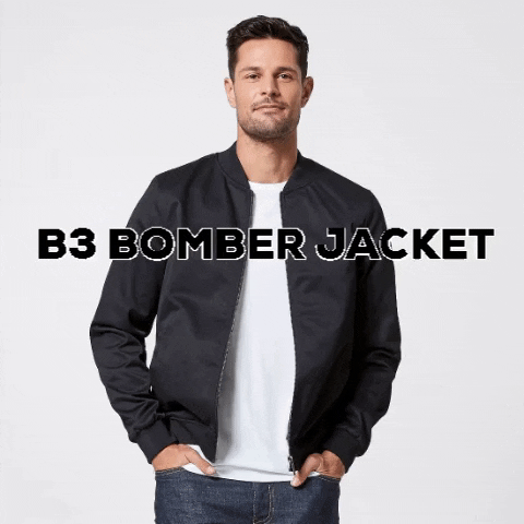 B3 Bomber Jacket GIF