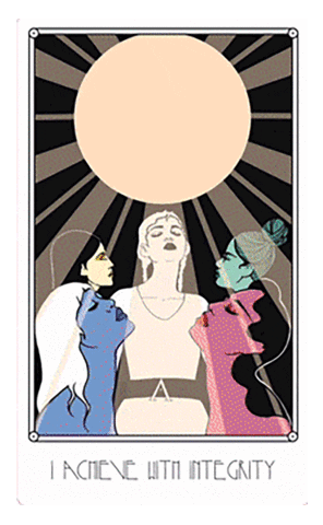 Mirror Magick - The Top 5 Key Facts You Should Know 6 Fortune Teller Tarot GIF by Amenti Oracle: Feather Heart Deck and Guidebook