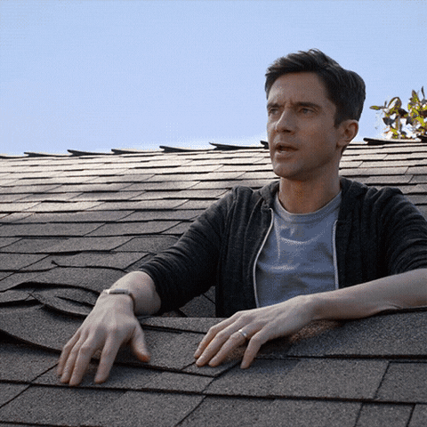Topher Grace Falling GIF by ABC Network