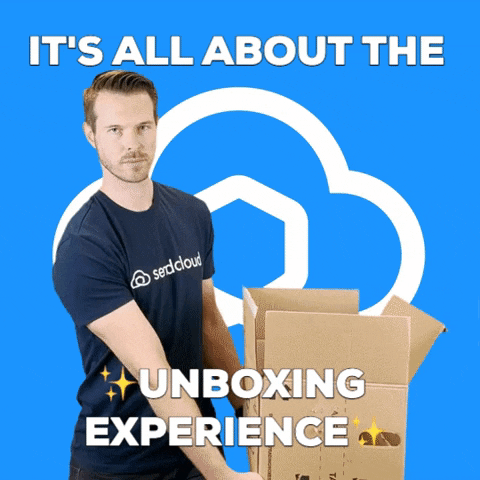 Experience Unboxing GIF by Sendcloud - Find & Share on GIPHY
