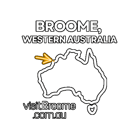 VisitBroome Sticker