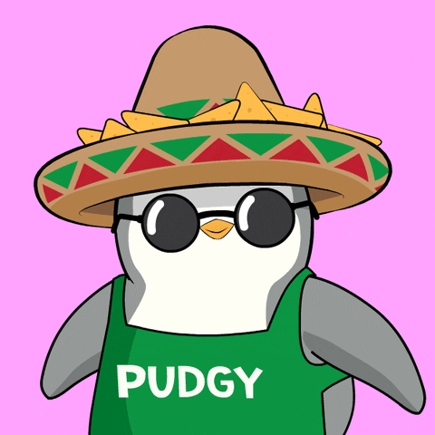 Mexico Snacking GIF by Pudgy Penguins