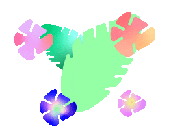 Summer Flower Sticker