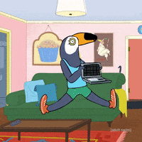 Excited Tuca And Bertie GIF by Adult Swim