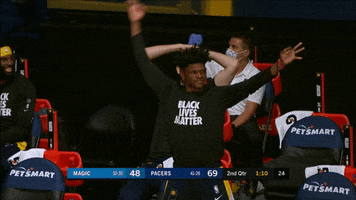 Excited Alize Johnson GIF by Indiana Pacers