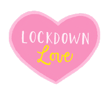 Work From Home Love Sticker