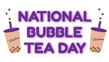 Bubble Tea Drink Sticker by Chatime Canada