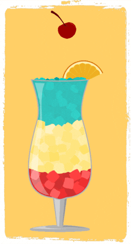 Orange Slice Cocktail GIF