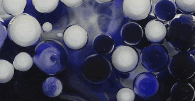 Bubbles Colour GIF by Demodern