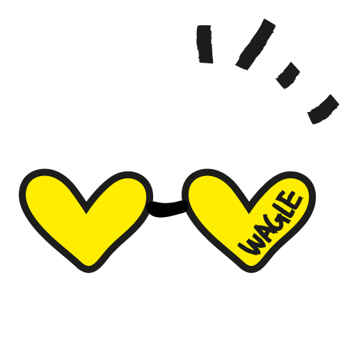 Happy Sunglasses Sticker by waglei