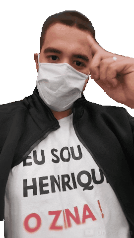 Eu sou Henrique, o Zina! Sticker