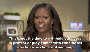 Michelle Obama Dnc GIF by Election 2020