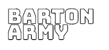 Barton Army Sticker by Jake Barton