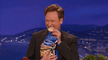 Conan Obrien Chips GIF by Team Coco