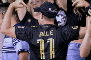 Gareth Bale Fan GIF by Major League Soccer