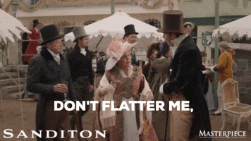 Flattery Whatever GIF by MASTERPIECE | PBS
