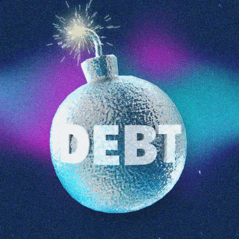 Bomb Debt GIF by INTO ACTION