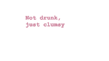 Clumsy Sticker by OHYAZ