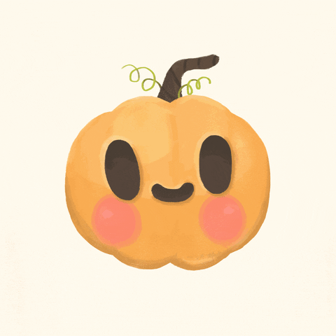 eliismon halloween kawaii spooky pumpking GIF