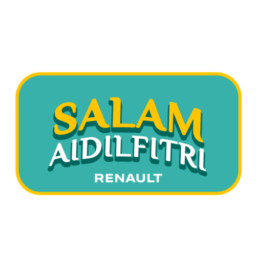 Raya Ketupat Sticker by Renault Malaysia