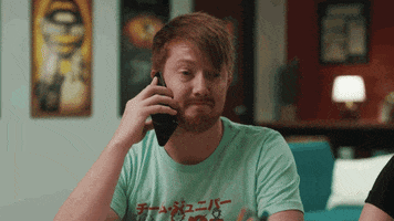 Call Me Phone GIF by Rooster Teeth