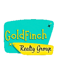 Gold Finch Sticker by Goldfinch Realty DSM