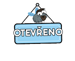 Open Sticker by Dvě Mouchy
