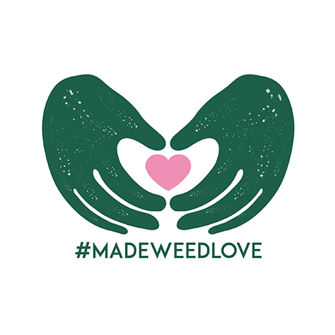 Madeweedlove Sticker