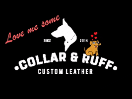 CollarAndRuff cr love dogs dog collar collar ruff GIF