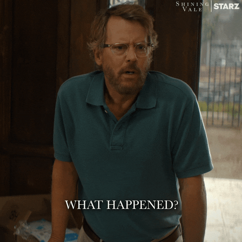 Confused What Happened GIF by Shining Vale