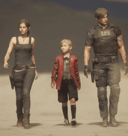 Resident Evil Leon GIF
