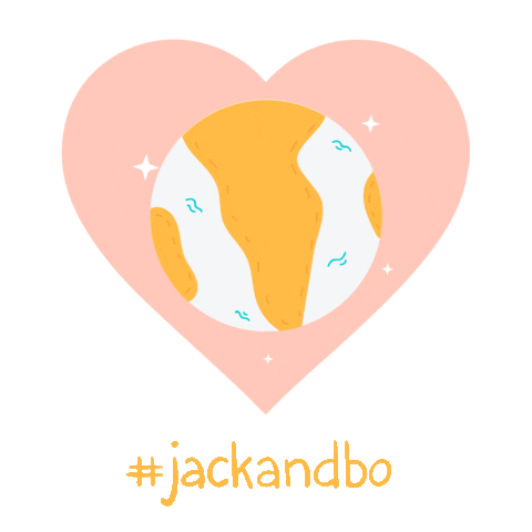 In Love Heart Sticker by Jack and Bo