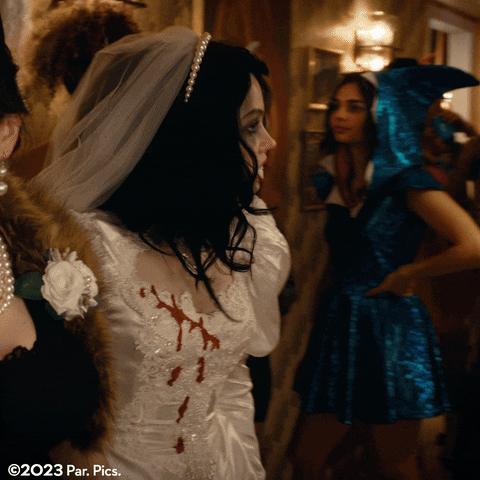 Scared Party GIF by Mean Girls